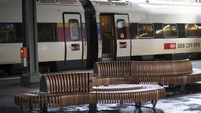 Train at the station