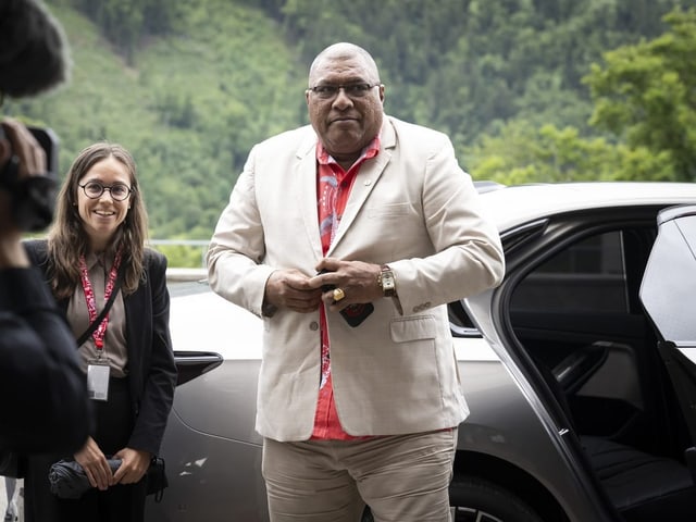 Wiliame Maivalili Katonivere, Präsident der Fidischi-Inseln.