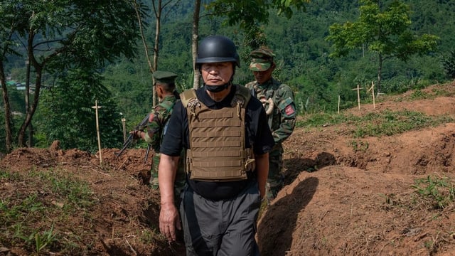 Der Präsident der myanmarischen Schattenregierung Duwa Lashi La 