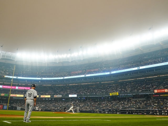 Baseball-Spiel in New York