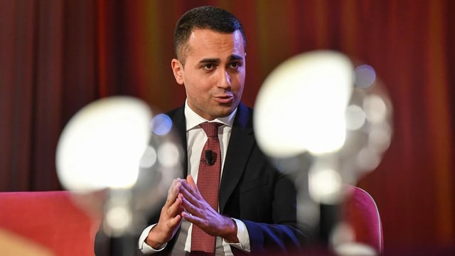 Italiens Aussenminister Luigi Di Maio