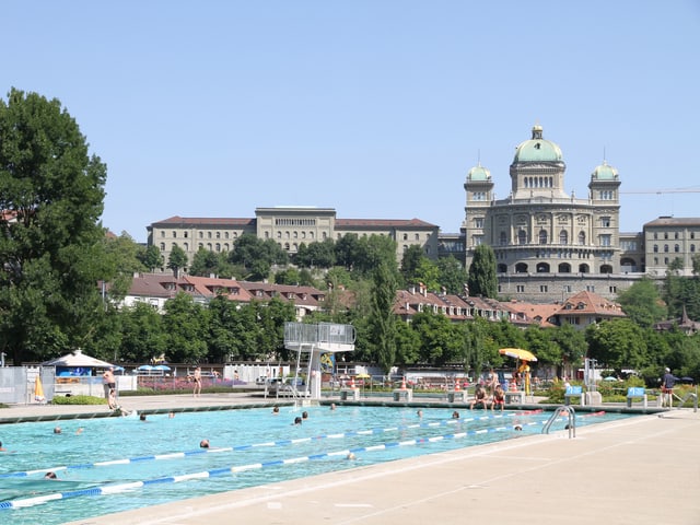 Das «Marzili» in Bern.