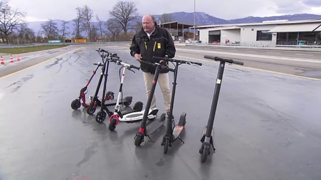 Die sieben Elektro-Trottinette