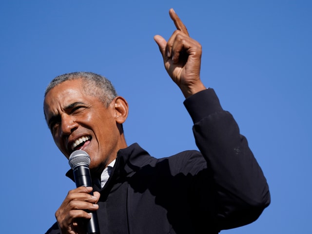 Man with microphone in hand