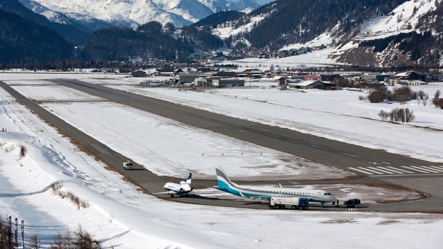 Piste des Airport Engadin