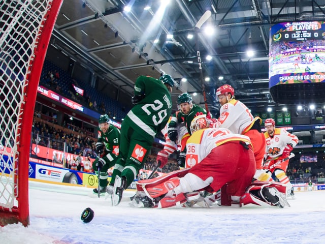 Szene aus einem CHL-Spiel