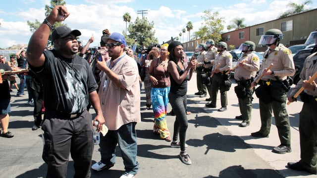 Proteste nach tödlichen Schüssen auf einen Schwarzen in San Diego