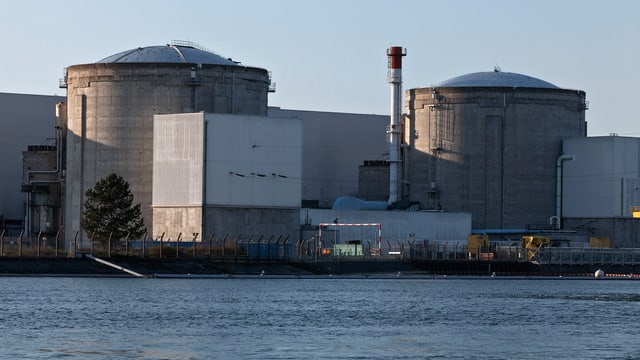 Das Atomkraftwerk Fessenheim in Frankreich.