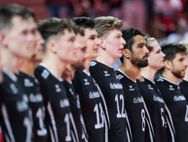 Die Schweizer Volleyball-Nationalmannschaft