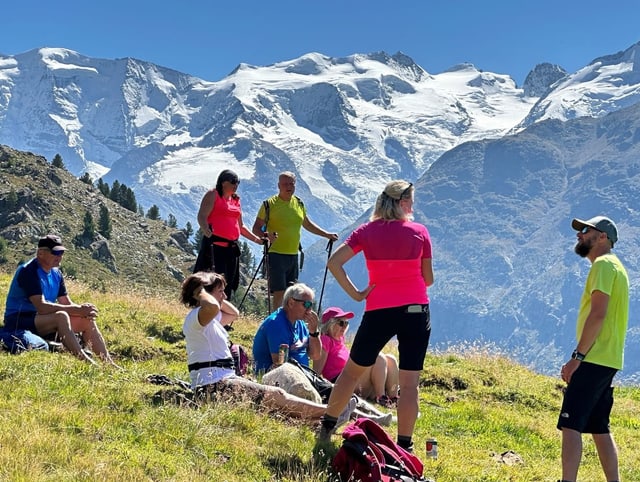 Bild von 2325 Metern über Meer, Alp Languard