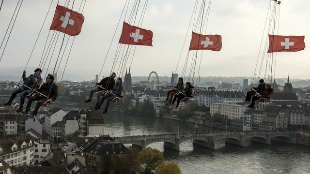 Kein Ritt übern den Dächern der Stadt - Corona holt auch die Herbstmesse auf den harten Boden der Realität.