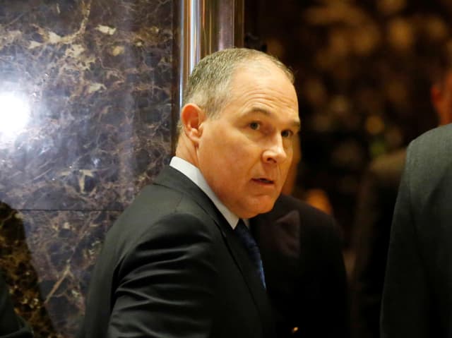 Scott Pruitt in Nahaufnahme