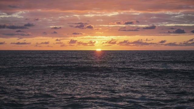 Blick auf den Atlantik von Marokko aus.