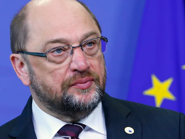 Nahaufnahme Schulz