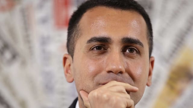 Nahaufnahme Luigi di Maio.