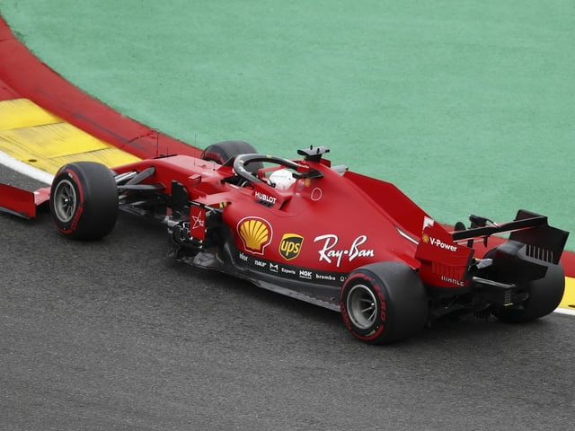 Ferrari dies at Spa-Francorchamps. 