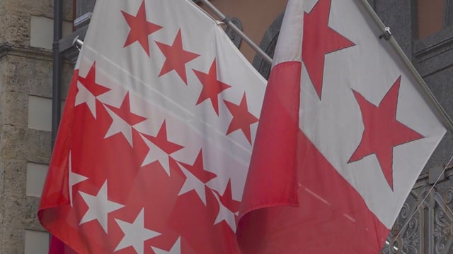 Walliser Flagge