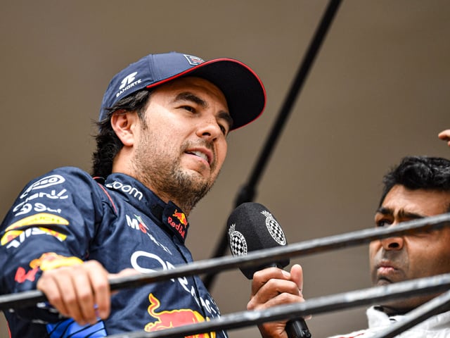 Sergio Perez.