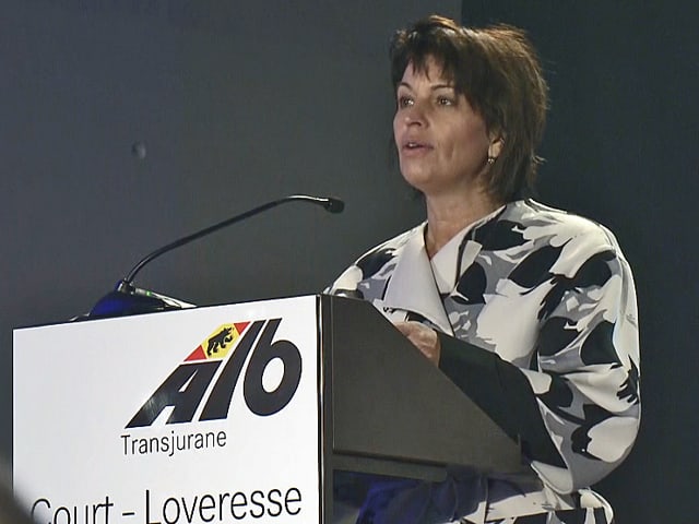 Verkehrsministerin Doris Leuthard.