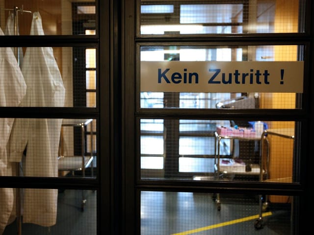 Quarantänestation des Unispitals Zürich