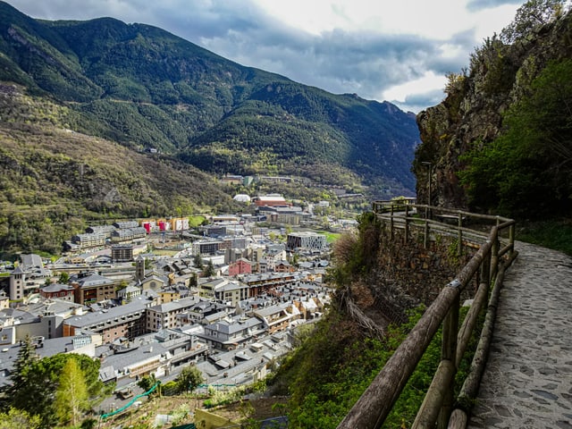 Höhenweg in Andorra