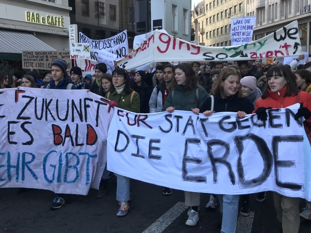 Demonstrationszug