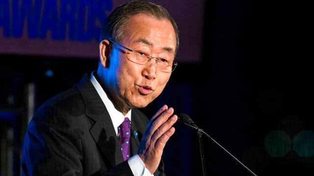 UNO-Generalsekretär Ban Ki Moon 