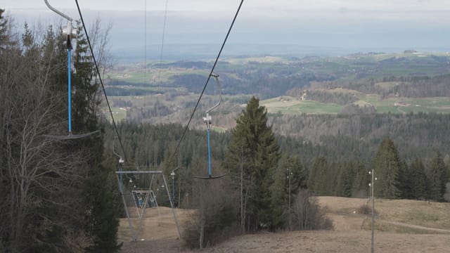 Rüschegg ohne Schnee