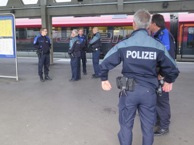 Polizisten und Grenzwächter