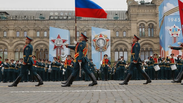 Military parade in Moscow