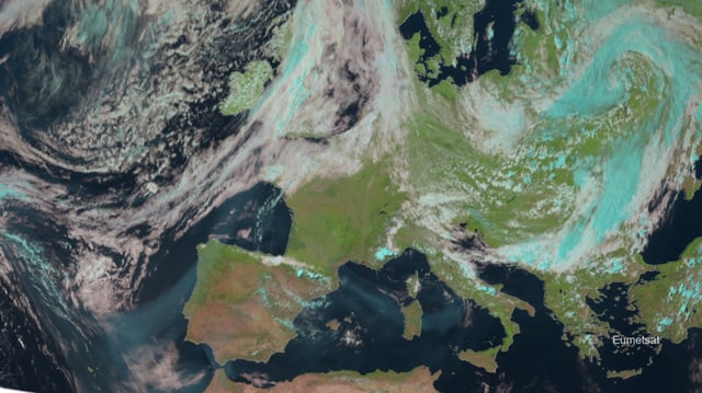 Satellitenbild Europa