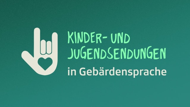 Keyvisual von Kinder- und Jugendsendungen in Gebärdensprache