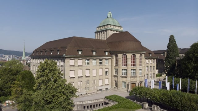 Das Hauptgebäude der Universität Zürich