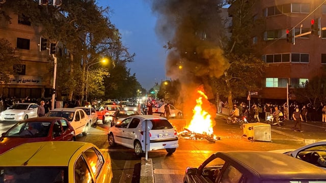 Proteste in Iran nach dem Tod von Mahsa Amini