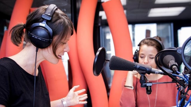 Die beiden Autorinnen Patricia Banzer und Sabine Meyer