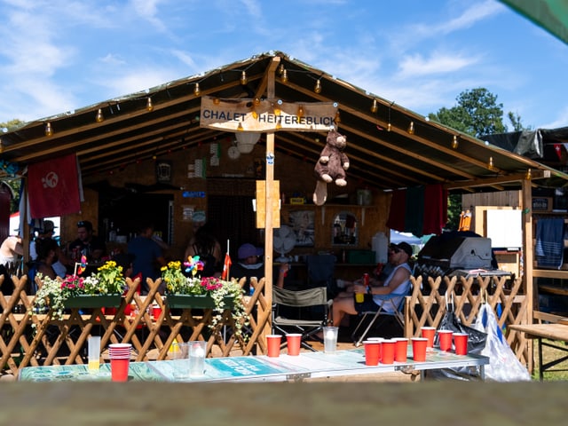 Chalet am Heitere von aussen