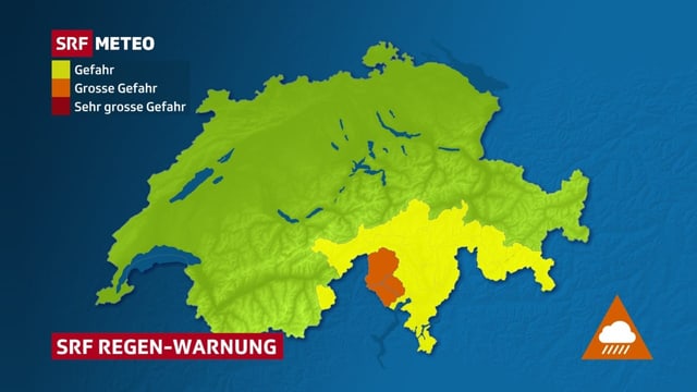 SRF Regenwarnung