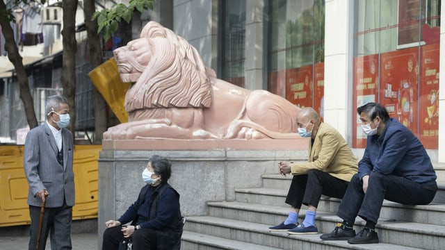 People in Wuhan