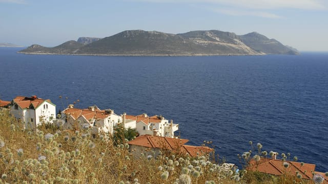 Sicht auf die Insel Kastelorizo.