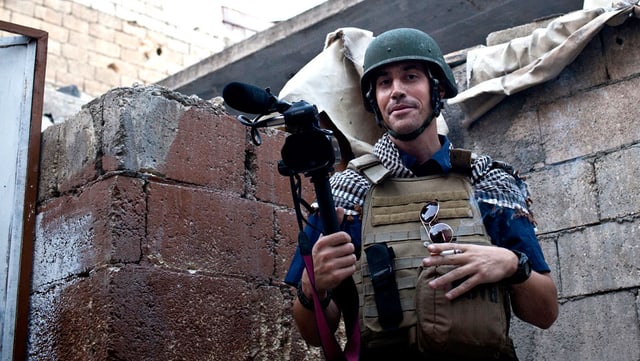 Der Journalist James Foley.