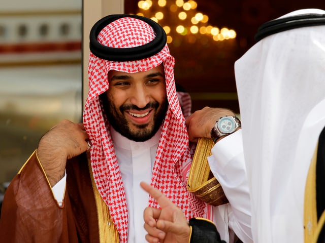 Kronprinz Mohammed bin Salman.