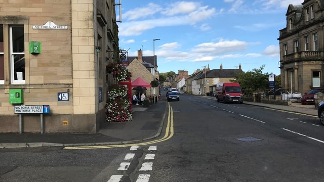 Hauptstrasse von Coldstream.