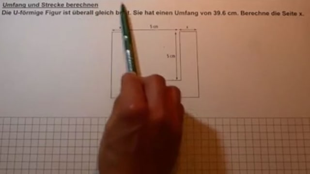 Mathematikaufgabe.