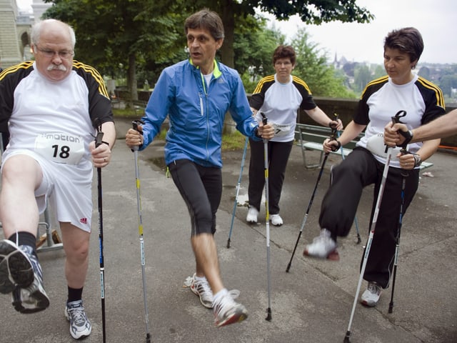 Viola Amherd am Parlamentarierlauf