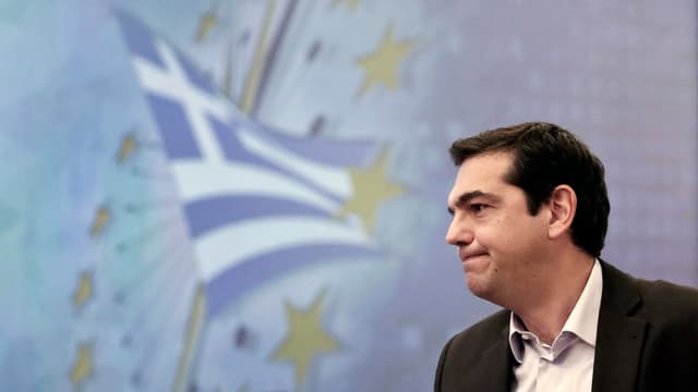 Aufnahme von Griechenlands Ministerpräsident Alexis Tsipras.