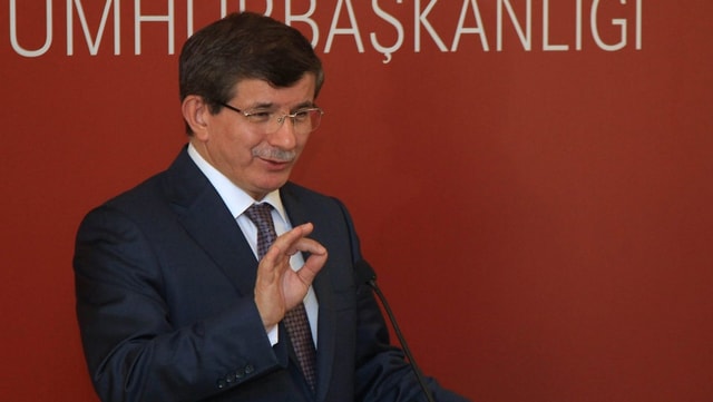 Ahmet Davutoglu.