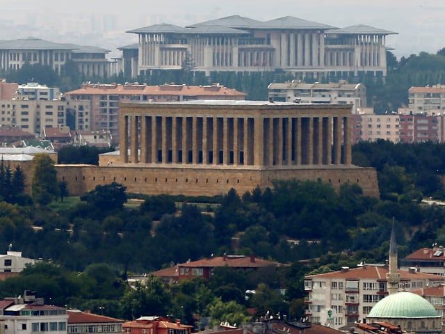 Mausoleum und Palast