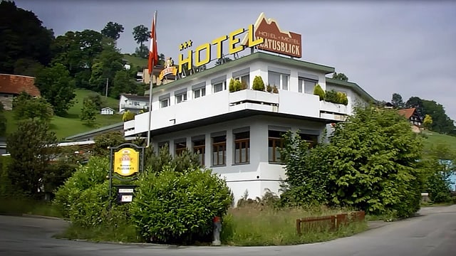 Motel-Gebäude