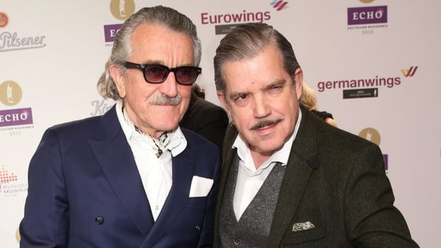 Das Schweizer Musiker-Duo Dieter Meier und Boris Blank.