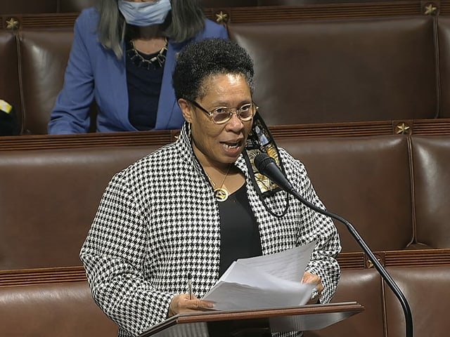 Die US-Kongressabgeordnete Marcia Fudge